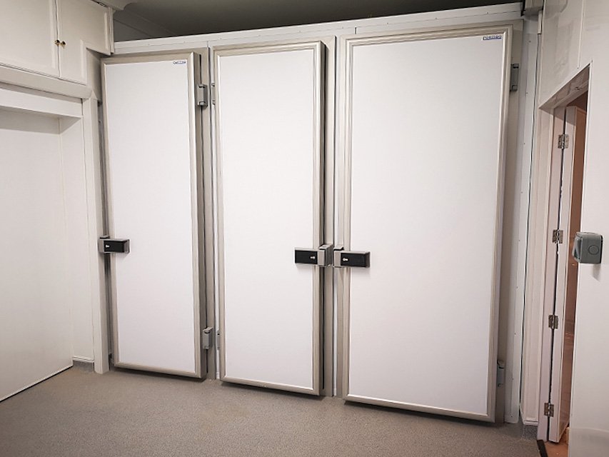 Modular cold room doors