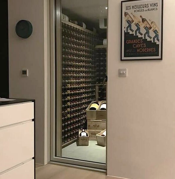 Domestic wine fridge