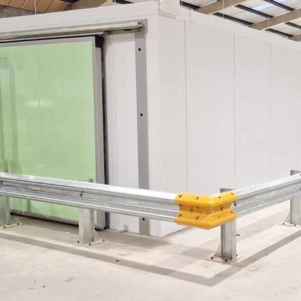 Industrial coldroom with forklift entrance