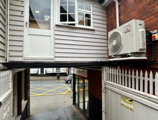 Mitsubishi external air con